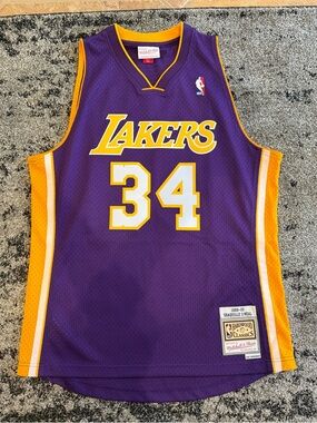Mitchell & Ness Los Angeles Lakers Shaquille O'Neal Swingman Jersey